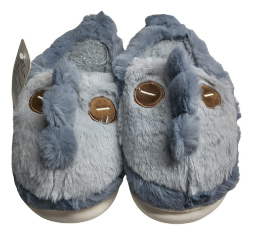 Pantufla Importada Niño Niña Acolchada Peluche Abrigada 