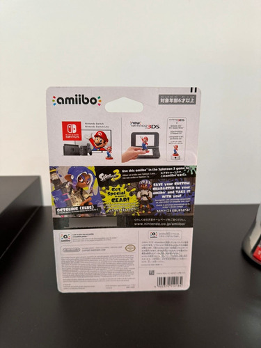 Amiibo Octoling Blue Splatoon (Usado)