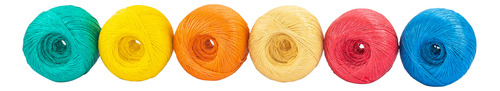 Rollo De Rafia De 410 M Colores Surtidos Calibre 2.2 G/m