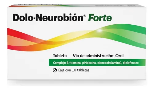 Dolo Neurobion Forte Sirve Para El Estres Dolo Neurobion Forte X 10 Tabletas | Envío gratis