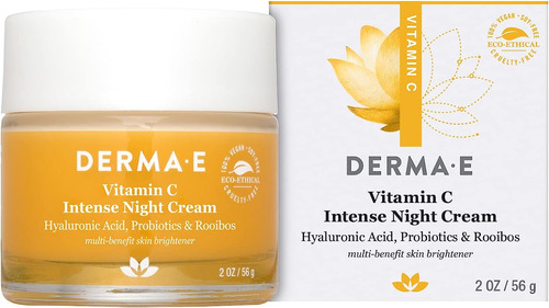 Derma Crema Noche Intensa Con Vitamina C Crema Facial Ilumin