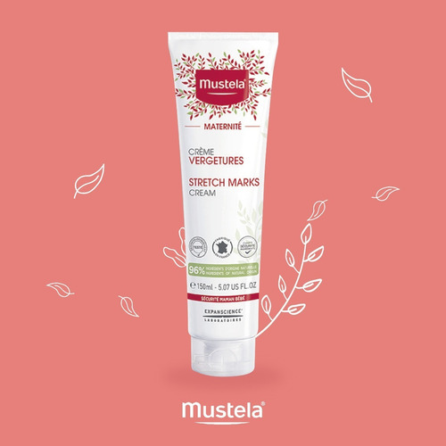 Imagen 3 de 5 de Mustela Maternidad Crema Anti Estrias 150 Ml