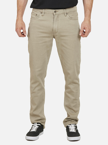 Pantalon 5n160 Hombre Khaki Maui And Sons