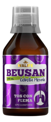 Jarabe Tos Con Flema Beusan Cebolla Morada Walife