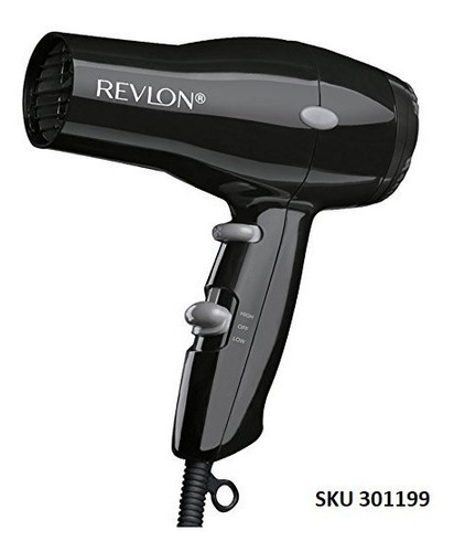 Secador Cabello Pelo Compacto 1875w Para Viaje Revlon W01