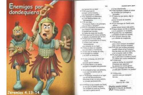 Imagen 4 de 6 de Biblia Para Niños Amigos Por Siempre Verde Lenguaje Actual