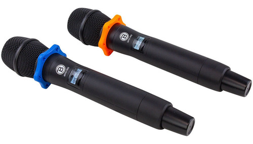Micrófono Inalámbrico Doble De Mano Uhf