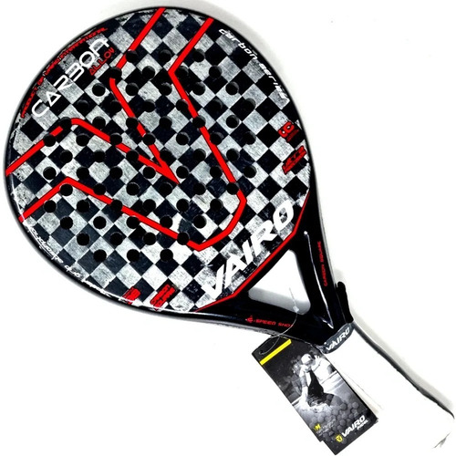 Paleta Padel Vairo Carbon 9.1 Alloy Importada - Olivos