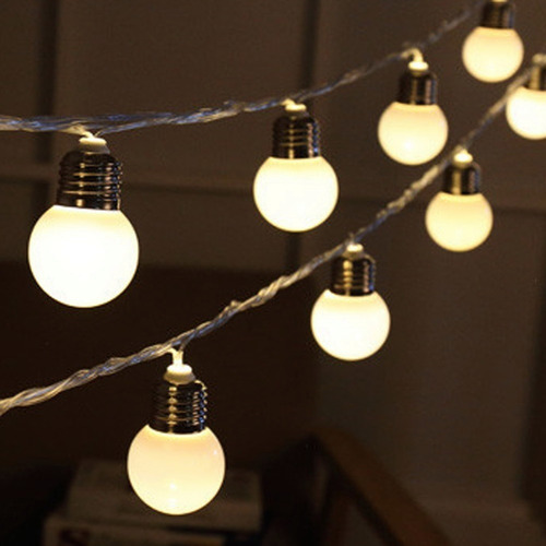 Fio Varal Cordão Lâmpada Luz Bolinha 3cm Led Gambiarra Pilha | Parcelamento sem juros Fio Varal Cordão Lâmpada Luz Bolinha 3cm Led Gambiarra Pilha | Parcelamento sem juros