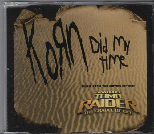 Korn - Did My Time - Cd Single 