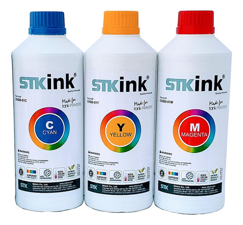 Tinta Stk Gl190 G4111 G3102 G2100 G3111 G3110 G4100 3x 500ml