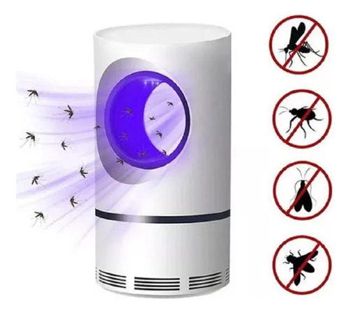 Atrapa Moscas Y Mosquitos Lampara Usb Con Bandeja Efectivo