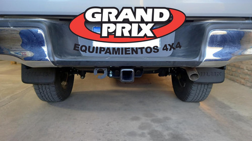 Enganche Con Dos Cabezales Steeltiger Para Hilux 2016 2025