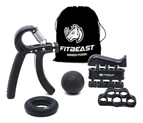 Fitbeast Hand Grip Fortalecedor Kit De Entrenamiento (paquet