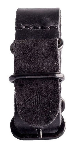 Imagem 3 de 5 de Pulseira Nato Strap Line De Couro Legítimo