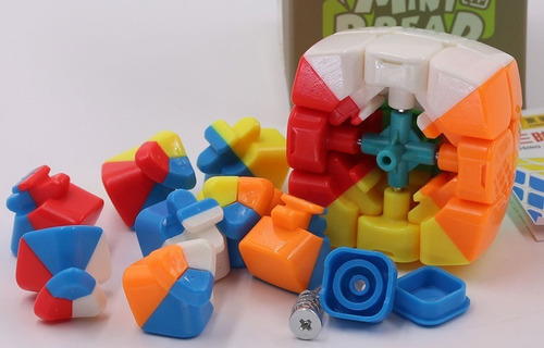 Cubo Magico 3x3 De Rubik 3x3x3 Yuxin Candy Redondeado