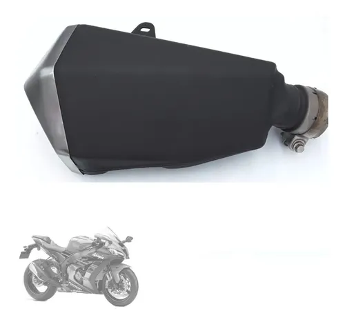 Ponteira Escapamento Silencioso Original Kawasaki Ninja Zx10 Ponteira Escapamento Silencioso Original Kawasaki Ninja Zx10