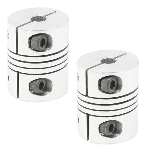 comprar Kit 2 Acoplamento Flexivel Modelo 25x30mm Furos 10mm X 10mm