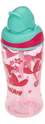 Copa Nuby Thirsty Kids Sin Derrame, Boost, Flip-it, Tritan