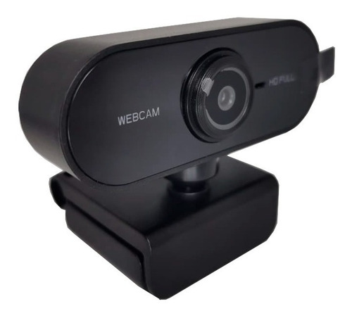 Webcam Full Hd 1080 Usb Mini Câmera De Visão 360º Microfone 