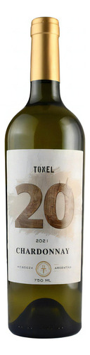 Vinho Branco Tonel 20 Argentino Chardonnay - 750ml