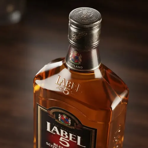 Whisky Escocês Label 5 Classic Black (1litro) Uisque Garrafa