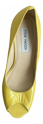 Steve Madden Amarillo Zapatilla Charol Tacón Stiletto Luxury