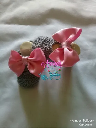 Zapatos Tejidos Para Bebé