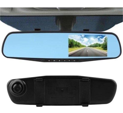 Espejo Retrovisor Con Cámara Delantera Graba Sonido 4