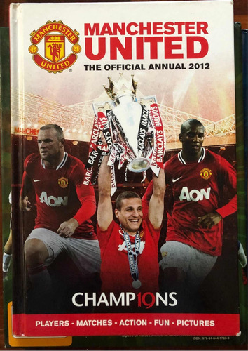 Libro Manchester United The Oficial Anual 2012