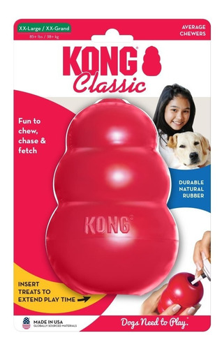Kong Classic Xxl Brinquedo Para Cães Extra Extra Grande