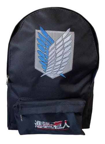 Mochila Attack On Titan Bordada 