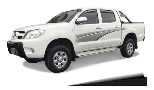 Calcomania Decoracion Toyota Hilux 2005 - 2009 Juego