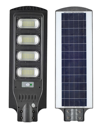 Foco Solar Led 400w + Soporte De Instalación + Control