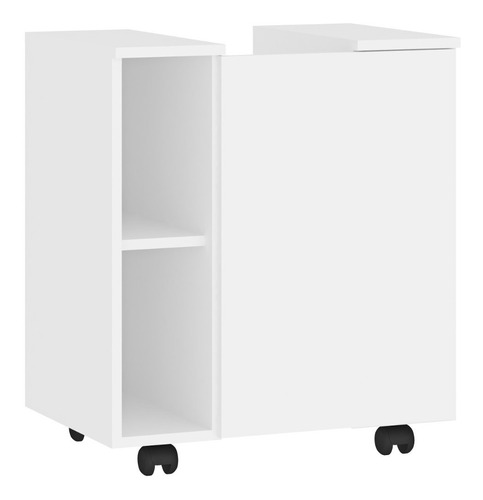  Mueble Para Baño Con 1  Puertas Y 2 Estante Organizadores