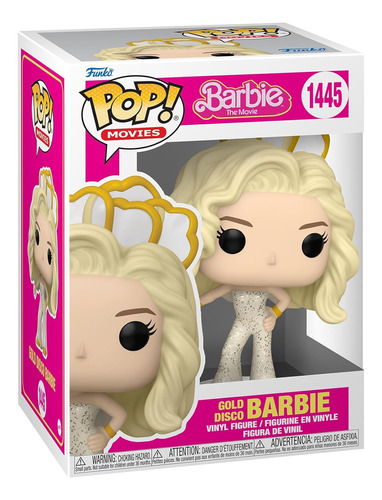Funko Pop! Movies: Barbie - Gold Disco Barbie (1445)