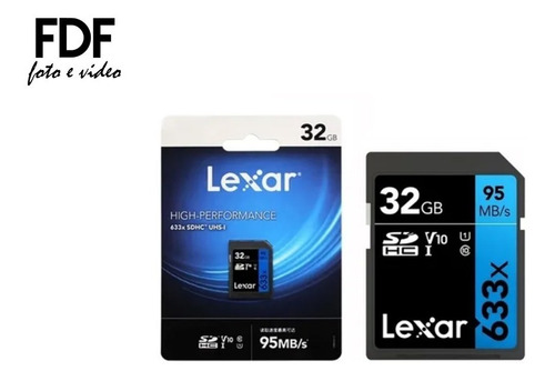Cartao Lexar Sdhc 633x 32gb