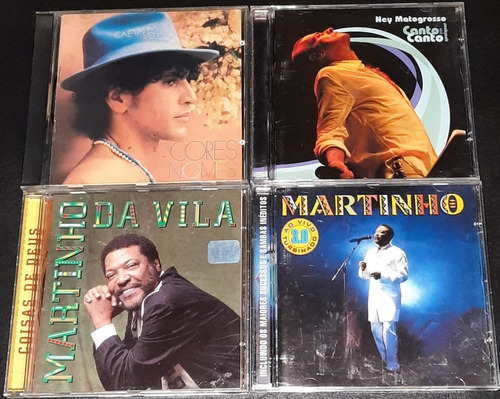 Lote Com 14 Cds Nacionais Diversos + 2 Brindes - Pechincha! (Usado)