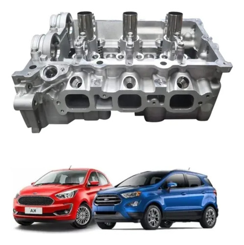 Cabeçote Com Valvulas P/ Ford Ka/ecosp Dragon 1.5 12v 3 Cil