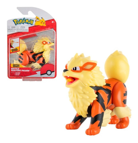 Figura Pokémon Arcanine Battle Ready