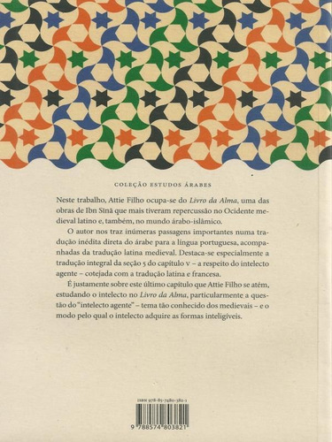 O Intelecto Em Ibn Sina (avicena), De Attie Filho, Miguel. Editora Ateliê Editorial, Capa Mole, Edição 1ª Edição - 2008 Em Português