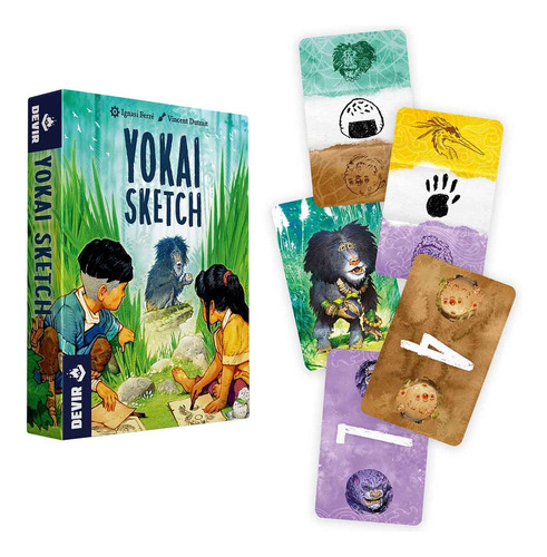 Juego De Mesa Cartas Yokai Sketch Pocket Devir Español