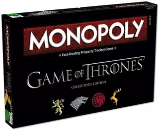 Juego Monopoly Game Of Thrones A Pedido!
