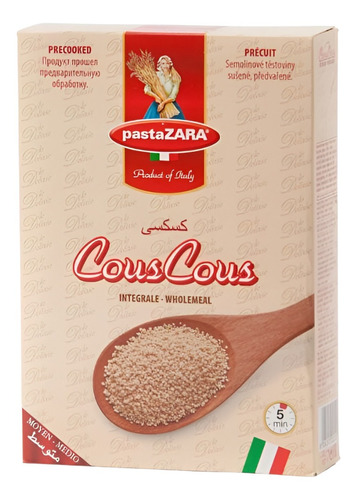 Cous Cous Integral Pasta Zara 500gr