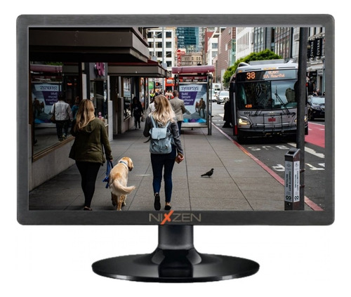 Monitor P/ Seguridad 15.6 Led Rca Vga Hdmi Parlantes 1920x Negro
