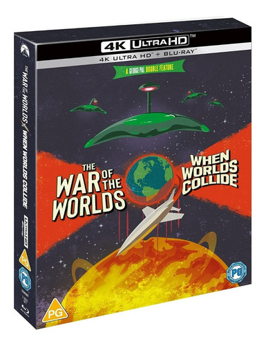 The War Of The Worlds 4k 2 Blu-ray Nuevo Importado