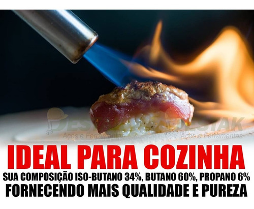 Imagem 3 de 6 de 12 Latas Refil Gás Campgás Ntk 227g P/ Fogareiro Maçarico