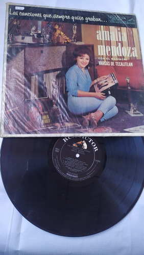 Amalia Mendoza Las Canciones Que Siempre Quise Grabar Disco 