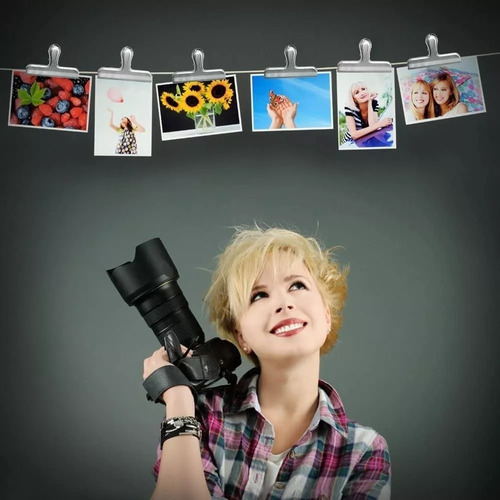 Clips De Acero Inoxidable Bolsas Comida Clips Sellado 10pcs