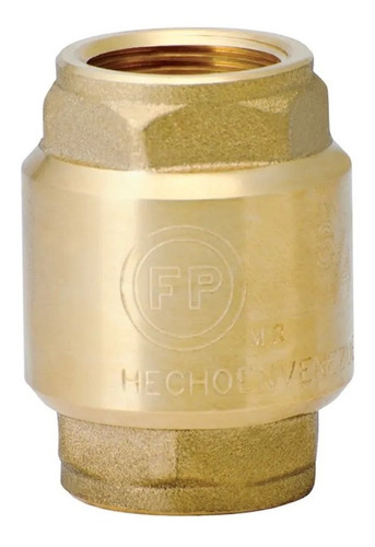 Valvula Check 3/4 Bronce Fp Pesada 300 Psi